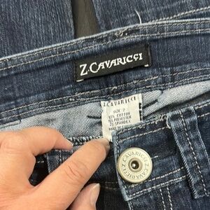 60. Z. Cavaricci women’s modern Blue Wide Leg trouser Jeans size 7